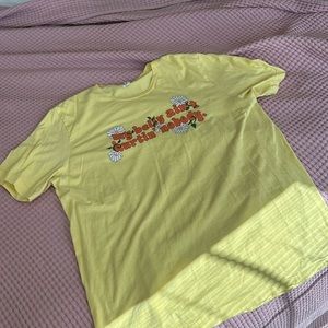 Yellow tee